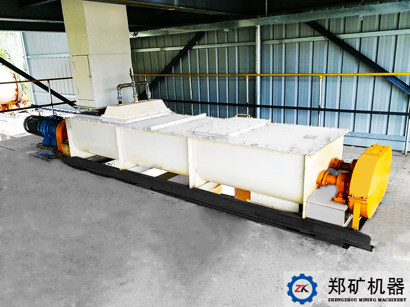 熱烈祝賀寧波ZJ400×5m雙軸攪拌機(jī)設(shè)備交貨完成！